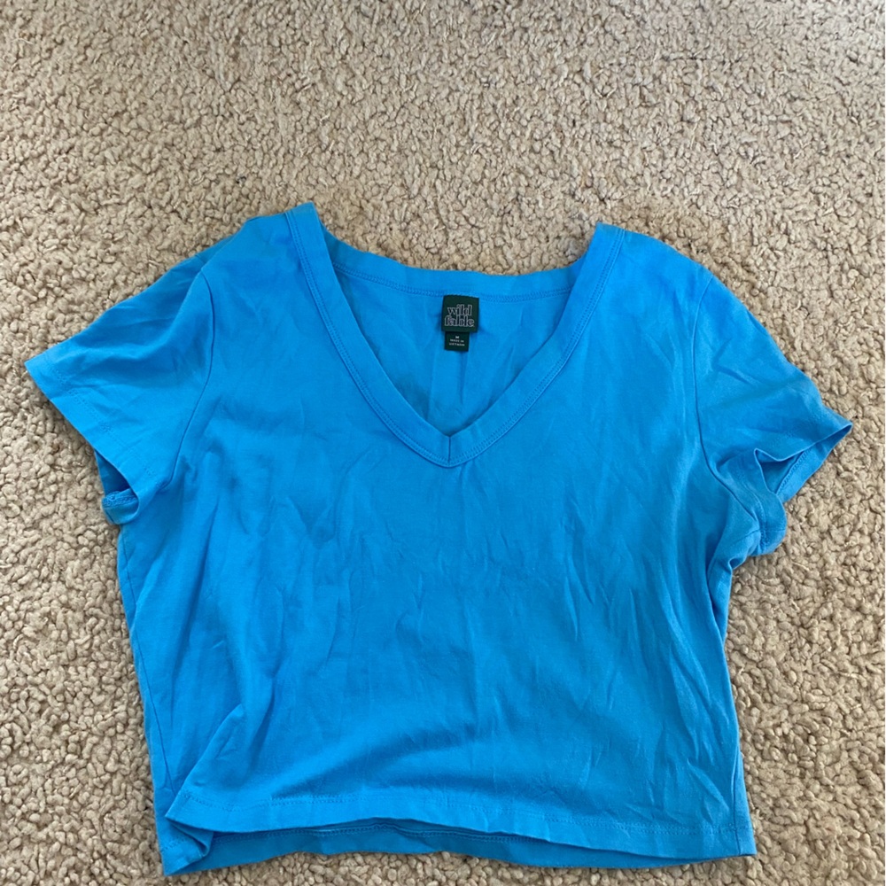 Wild Fable Bright Blue Tee